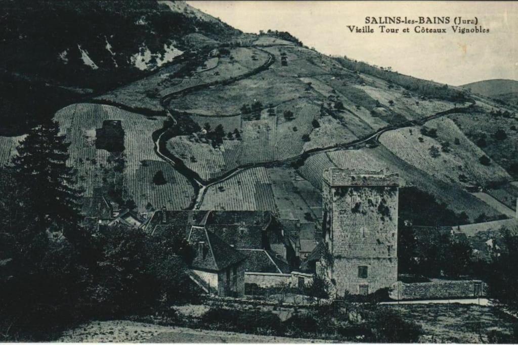 Salins-Les Bains : A L'Ombre De La Tour Carree Daire Dış mekan fotoğraf